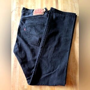 Levi's 501 Red Tag  Jeans Color Black Size W34 L34